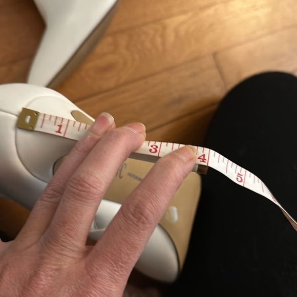 Chic White High Heel Boots - Picture 7 of 11